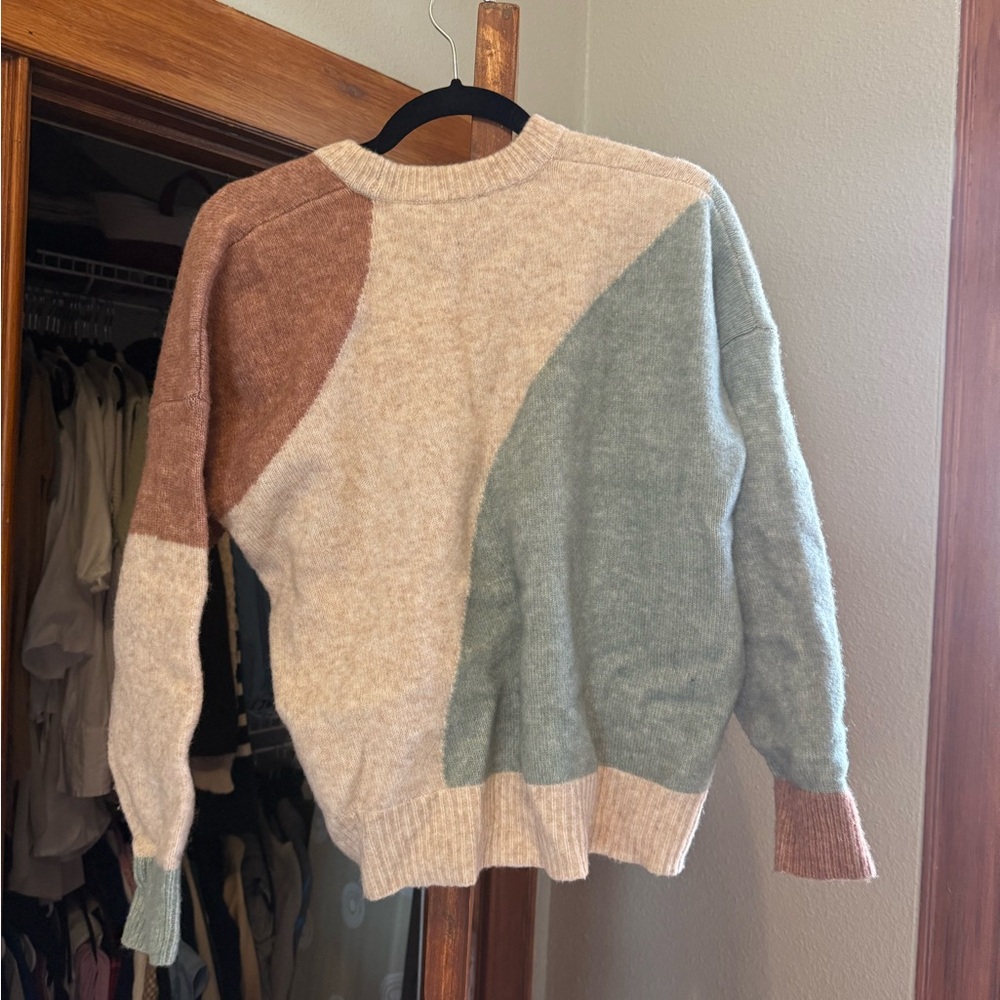 Colorblock Women's Sweater